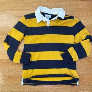 Old Navy Striped Rugby Tee M
